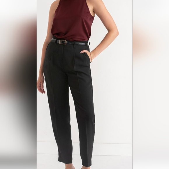 Rickis Slim Leg Pants in Black Size 16 Short, New With Tags - Picture 5 of 15